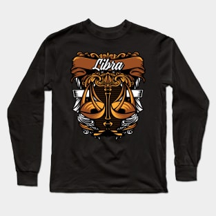 Zodiac LIBRA Frame Series Long Sleeve T-Shirt